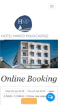 Mobile Screenshot of hotelmarcopolocaorle.it